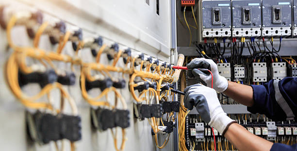 Professional Electrician technician working in Wyndham, VA